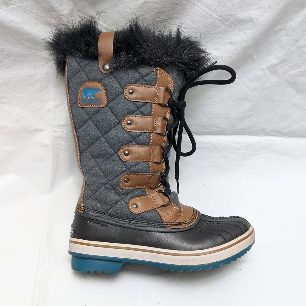 Sorel Women's/Big Girl Tofino Insulated Winter Boots Size 5